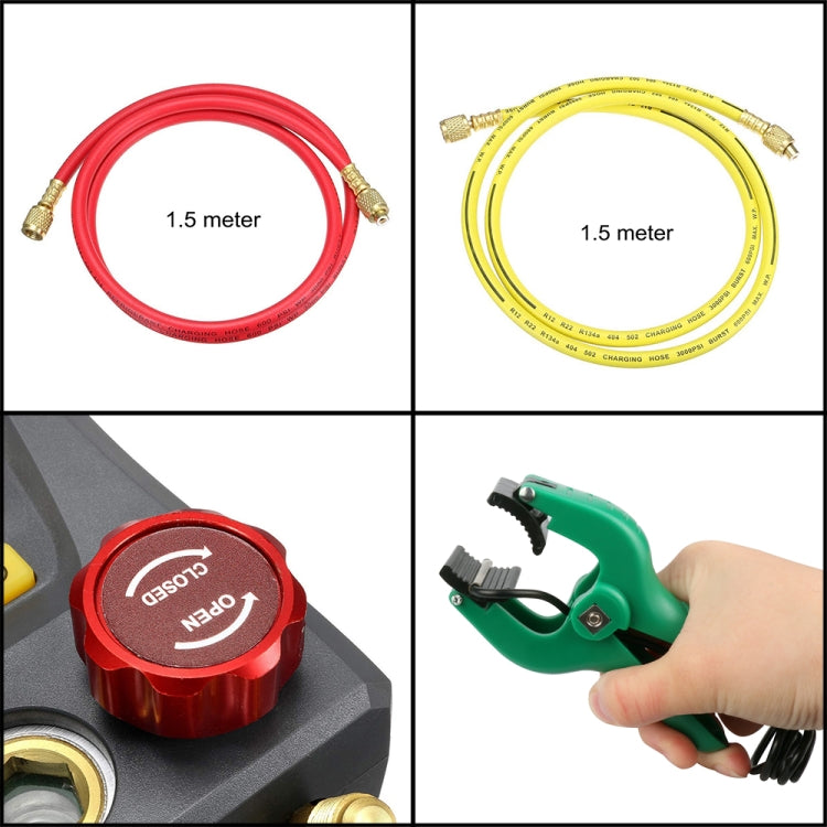DUOYI DY517A Car Air Conditioning Diagnostic Instrument Temperature Monitor Fluoride Meter, DY517A DUOYI DY517A Car Air Conditioning Diagnostic Instrument Temperature Monitor Fluoride Meter, DY517A